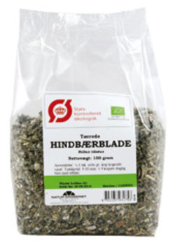 Hindb&aelig;rblade &Oslash;kologiske - 100 gram