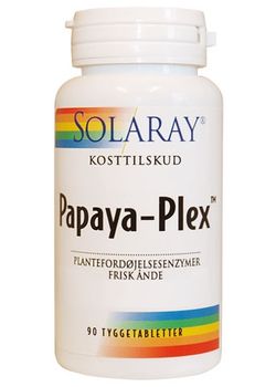Papaya Plex - 90 Tyggetabletter.