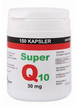 Q10 Naturdrogeriet 30 mg. - 150 kapsler