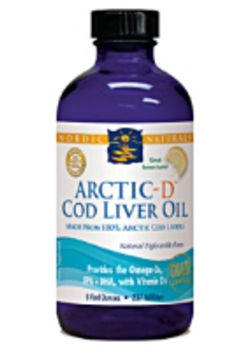 Nordic Naturals Torskelevertran m. citrussmag + D-vit. - 237 ml.