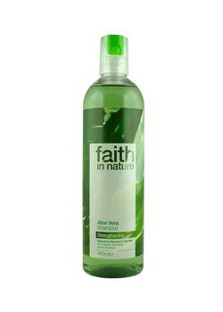 Faith in Nature Organisk/&oslash;kologisk aloe vera shampoo 250 ml.