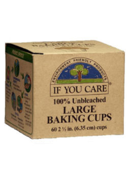 Baking cups jumpo 100% nedbrydelig - 24 stk