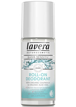 Lavera Basis Sensitiv Deodorant Roll-On - 50 ml.