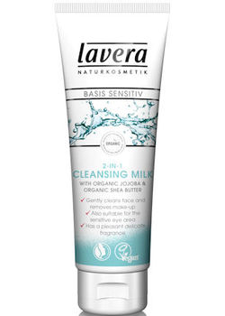 Lavera Basis Sensitiv Rensem&aelig;lk 2 i 1 - 125 ml.