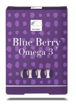 BlueBerry Omega 3 - 60 kapsler