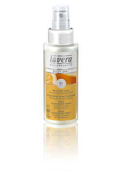 Lavera BodySpa Deo Spray appelsin/havtorn - 75 ml.