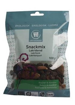 Lakridsrod snackmix &Oslash;kologisk - 100 gram
