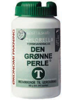 Chlorella - Den gr&oslash;nne perle - 360 tabletter