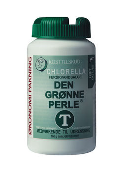 Chlorella - Den gr&oslash;nne perle instant - 160 gram