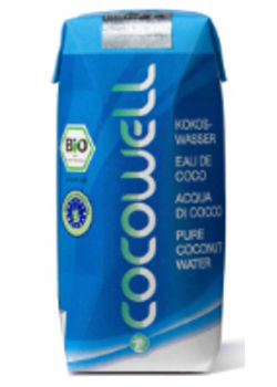 Kokosvand Cocowell &Oslash;kologisk - 330 ml.
