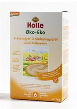 Holle 3-kornsgr&oslash;d - 250 gram
