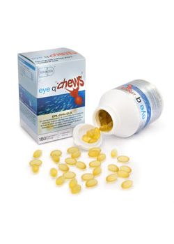 Eye Q Chews m. jordb&aelig;rsmag - 360 kapsler