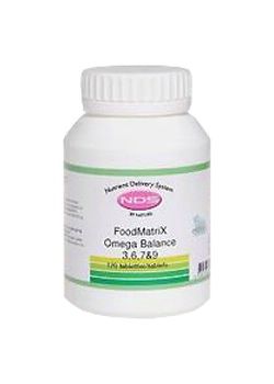 NDS EFA Omega 3,6,7 og 9 fedtsyrer - 120 tabletter