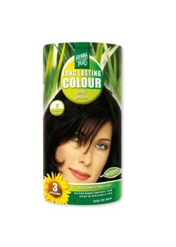 Henna Plus - Long lasting colour system , Dark Brown 3.0