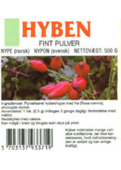 Naturdrogeriet Hybenpulver - 40 gram *GRATIS GAVE*