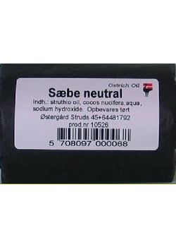 Ostrich Oil - Bades&aelig;be Neutral - 80 gram