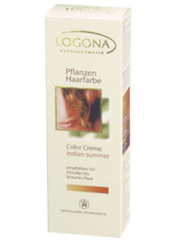Logona Cremeh&aring;rfarve indian summer - 150 ml.