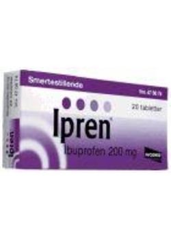 Ipren tabletter 200 mg. - 20 tabletter