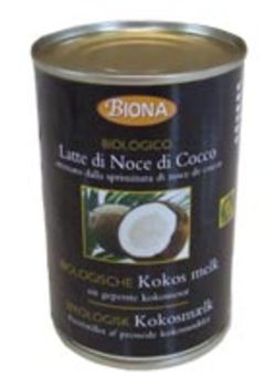 Kokosm&aelig;lk &oslash;kologisk - 400 ml.