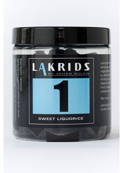 Lakrids nr.1  by B&uuml;low - Sweet Liquorice - 175 gram