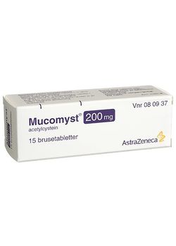 Mucomyst 200 mg. - 25 brusetabletter
