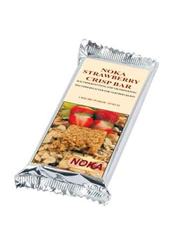 Noka Crisp bar jordb&aelig;r - 55 gram