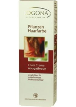 Logona Cremeh&aring;rfarve nougat brown - 150 ml.
