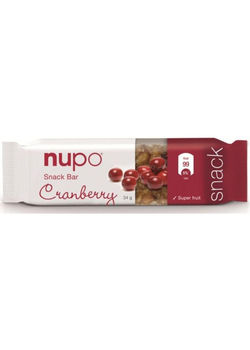 Nupo Snack bar Cranberry - 34 gram