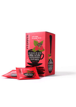 Clipper R&oslash;de b&aelig;r & aronia b&aelig;r te &Oslash;ko. - 25 breve