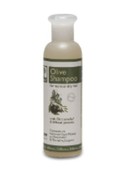 Bioselect Oliven Shampo normalt/t&oslash;rt h&aring;r - 200 ml.