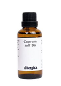 Cuprum sulf D6 (allergica) - 50 ml