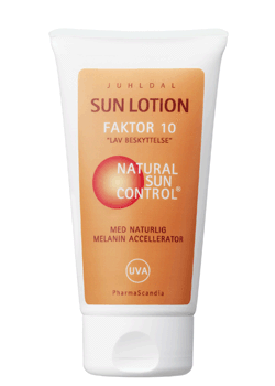 Juhldal Sunlotion faktor 10 - 150 ml.