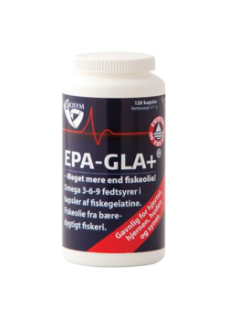 EPA-GLA+ - 120 kapsler.
