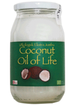 Kokosolie Ren jomfru Oil of life &oslash;kologisk - 500 ml.