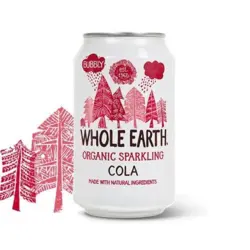 Whole Earth Cola i dåse Øko. - 330 ml.