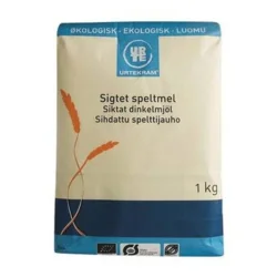 Speltmel sigtet Økologisk Urtekram - 1 kg.