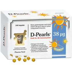 D-Pearls 38 mikrogram - 240 kapsler