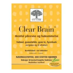 Clear Brain - 60 tabletter