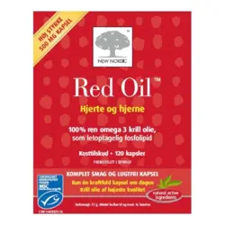 Red Oil omega-3 krill olie - 120 kapsler