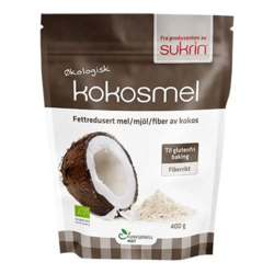Kokosmel Økologisk - 400 gram