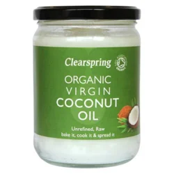Clearspring Kokosolie Økologisk - 400 gram