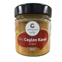 Ægte Kanel pulver Ceylon Cosmoveda Økologisk - 80 gram