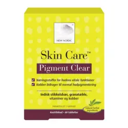 Skin Car Pigment Clear 60 tabletter