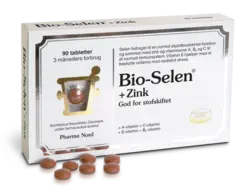 Bio Selen + Zink - 90 tabletter