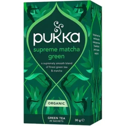 Pukka Supreme Green Matcha te Økologisk 20 breve