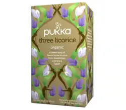 Three Licorice te Øko Pukka 20 breve