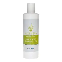 Aloe Vera hair & body shampoo 25% - 300 ml.