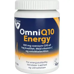 OmniQ10 Energy 100 mg - 60 kapsler