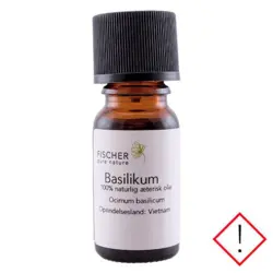 Basilikumolie æterisk - 10 ml.