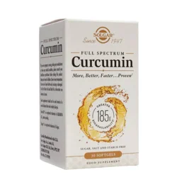 Solgar Full Spectrum Curcumin - 30 kapsler
